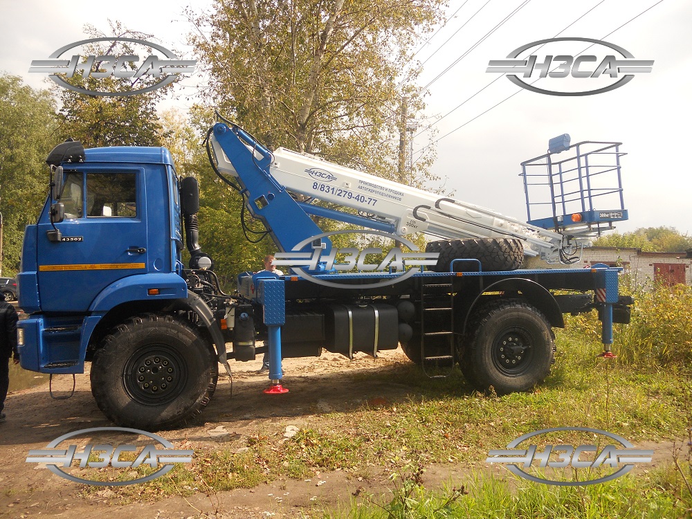Автовышка / АГП КАМАЗ-43502