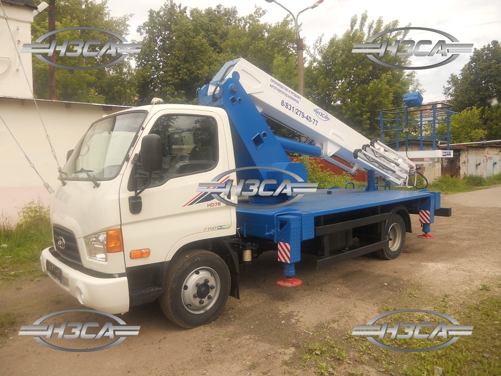 АГП / Автовышка Hyundai_HD-78 (различной высоты)