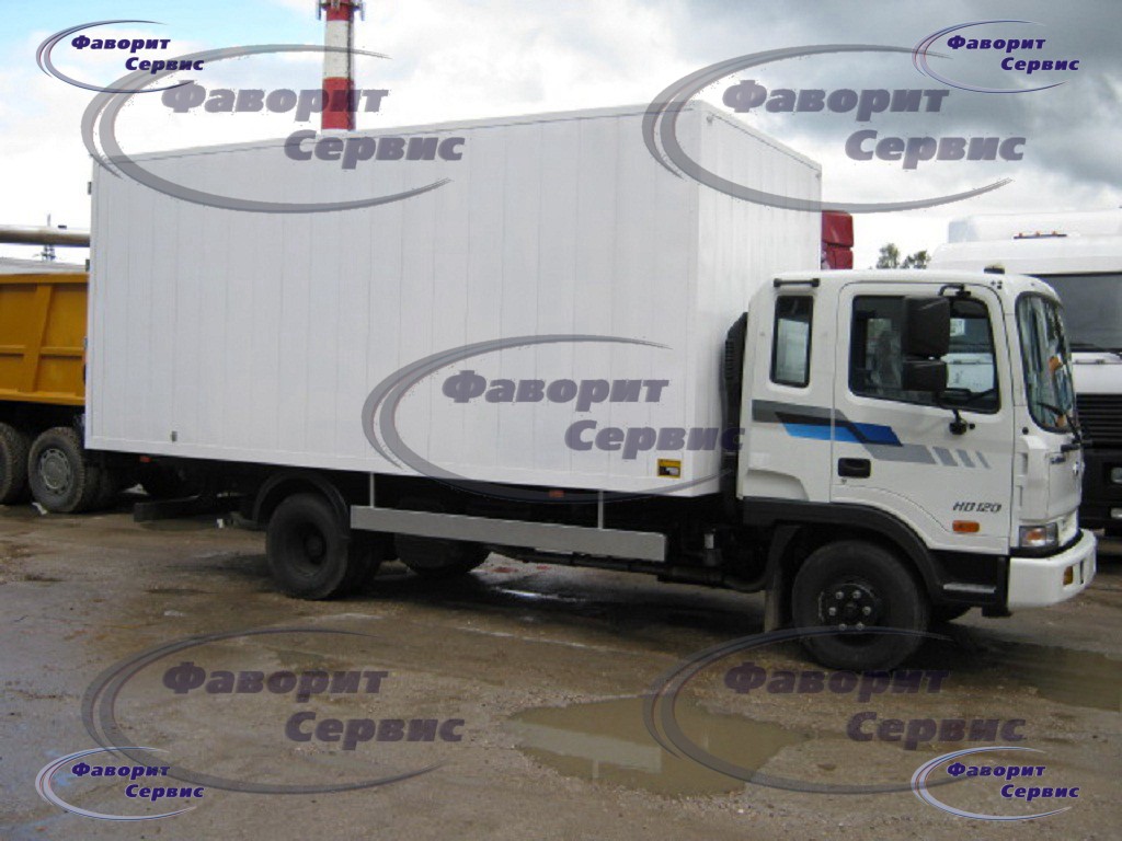 автофургон HYUNDAI HD-120 промтоварный, изотермический, сэндвич-панель