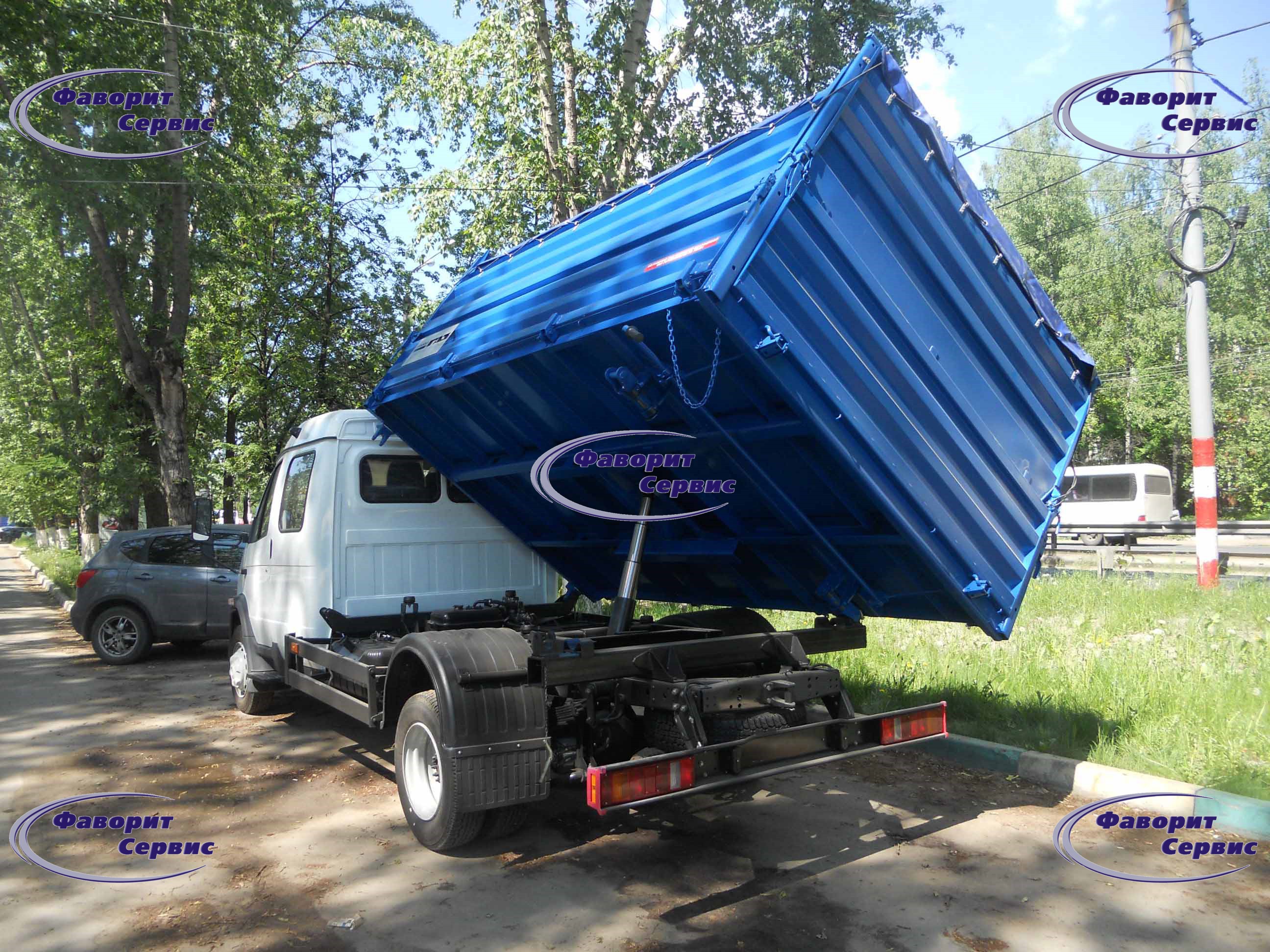 Самосвал Газ 331063 Валдай Фермер